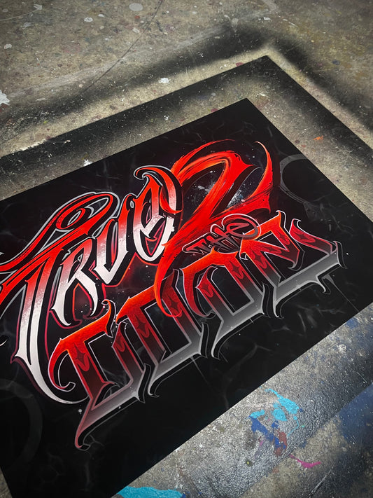 True 2 the Code SOLDOUT